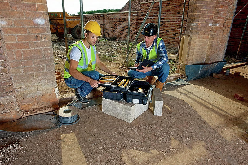 Stanley FatMax Cantilever Werkzeugbox (18 Zoll, 46 x 32 x 24 cm, Koffer für Werkzeuge, Box mit ausla