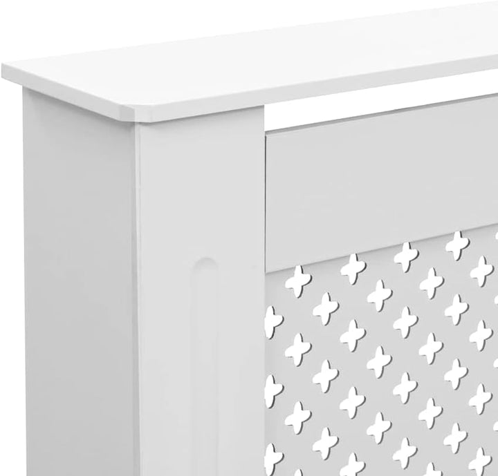 puraday Wohnzimmer Heizkörperabdeckung 152x19x81.5 cm MDF Heizkörper Verkleidung Abdeckung Heizkörpe