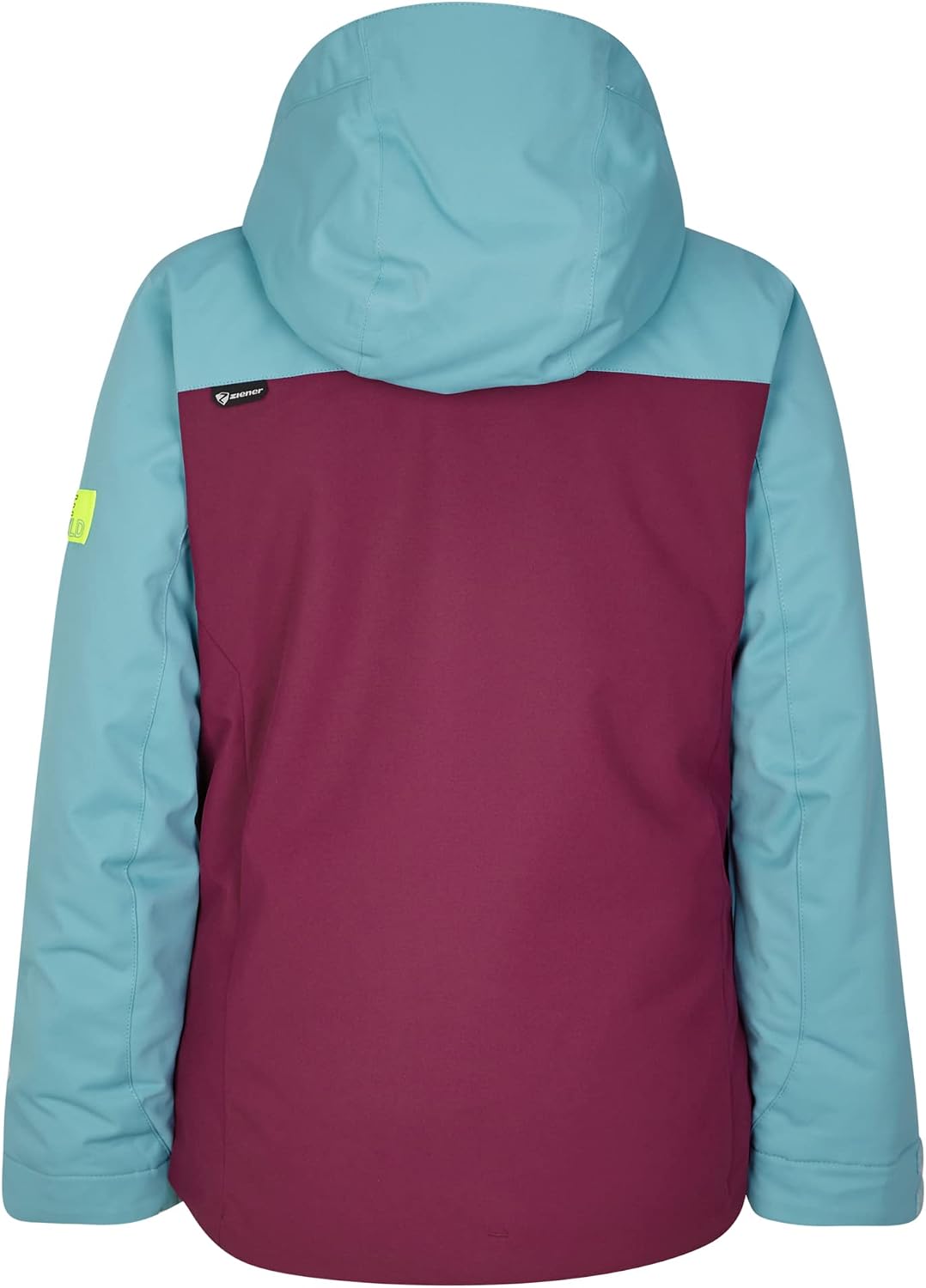 Ziener Mädchen Anoki Ski-Jacke, Winter-Jacke | wasserdicht, winddicht, warm (1er Pack), purple plum