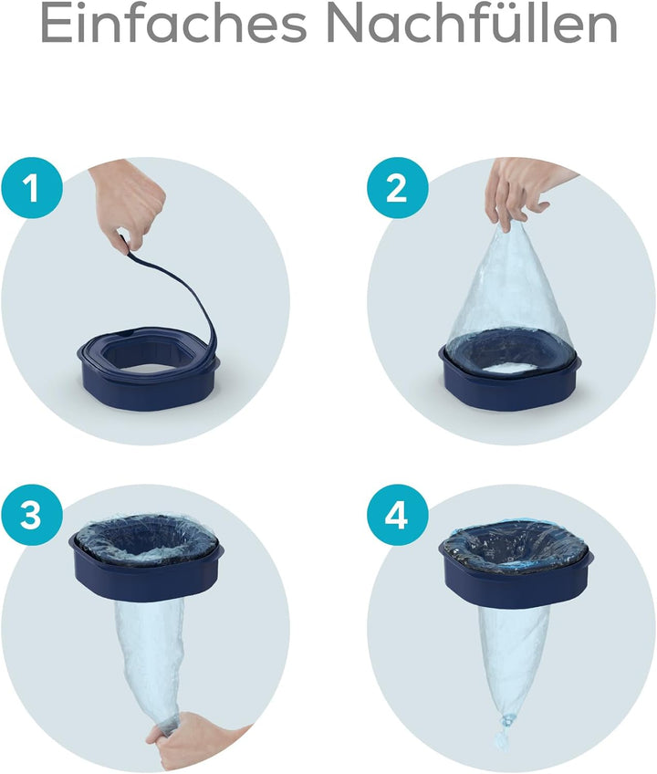 Angelcare Nachfüllkassette für Windeleimer Dress-Up und Classic XL, 3er-Pack