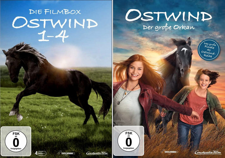 Ostwind - alle 5 Kinofilme (1-4 Box + 5 im Set) (Ostwind 1 / Ostwind 2 / Aufbruch nach Ora / Aris An