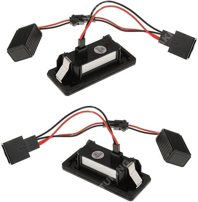 akhan KB11 - Fehlerfrei Kennzeichenbeleuchtung, Nummerschildbeleuchtung Xenon Weiss Plug&Play CanBus