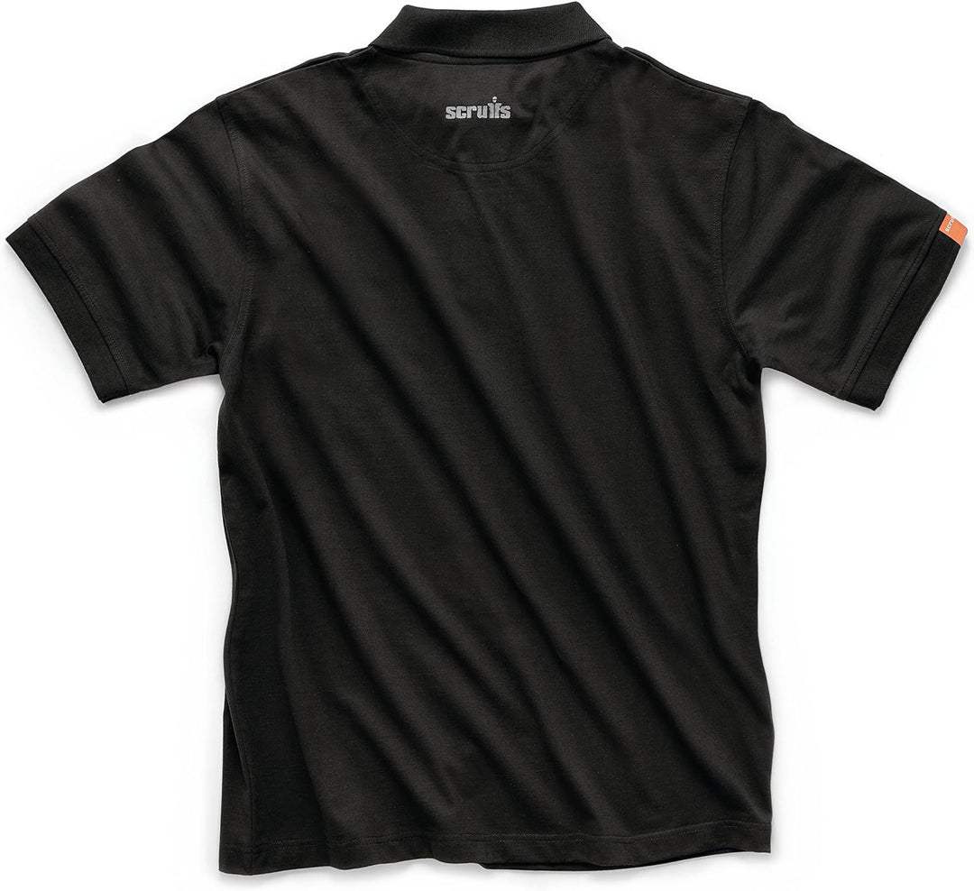 Scruffs Polohemd „Eco Worker“, schwarz XS (T55458) XS Schwarz, XS Schwarz