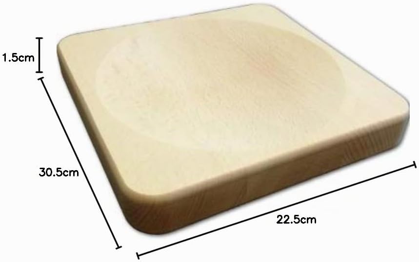 HOFMEISTER® Schneidebrett für Kräuter &amp; Gewürze, 20 cm, quadratisches Kräuterbrett mit praktischer A