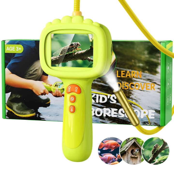 Endoskopkamera für Kinder, Ashfly 1080P Kinder Kamera, STEM Spielzeug für Outdoor Garten Camping Nat