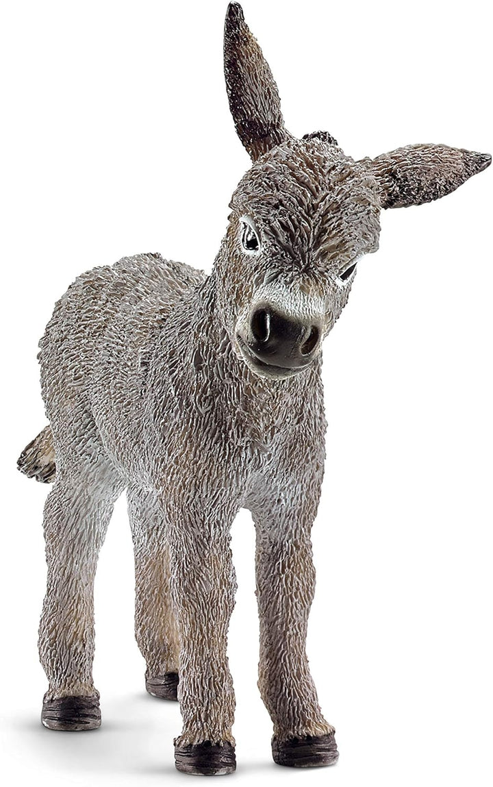 schleich 42385 FARM WORLD Starter-Set inkl. 4 schleich Bauernhoftiere: Kuh, Schaf, Esel & Hahn, Tier