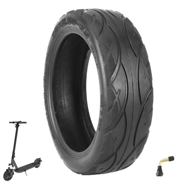 10x2,50-6,5 E Scooter Reifen Tubeless für ODYS Neo E100 Elektroroller 10 Zoll Ersatzreifen Schlauchl