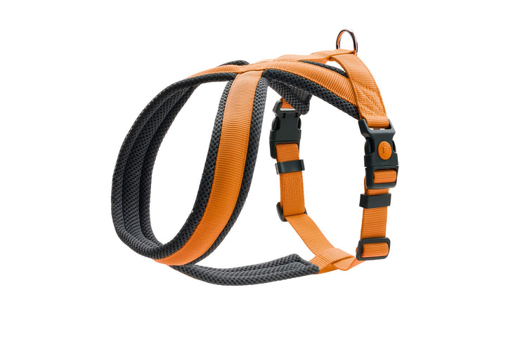 HUNTER Hundegeschirr LONDON COMFORT, atmungsaktives 3D-Mesh, 2-fach verstellbar, Sicherheitsverschlu