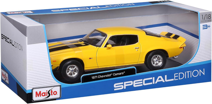 Bauer Spielwaren 531131 Chevrolet Modellauto, Gelb