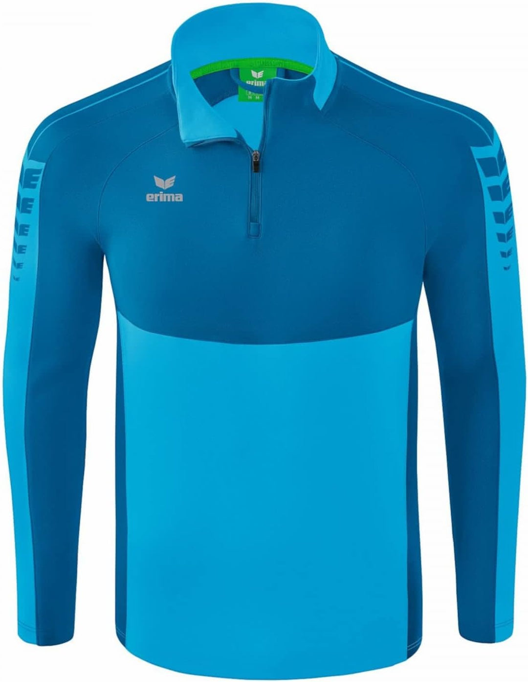 Erima Unisex Six Wings Trainings Top S Curacao/Mykonos, S Curacao/Mykonos