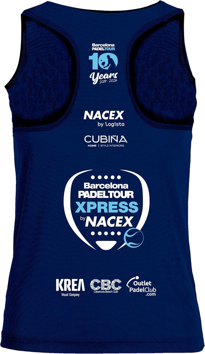 Barcelona Padel Tour | Technisches Damen Tank Top | Padel Sportbekleidung für Damen und Herren | Sof