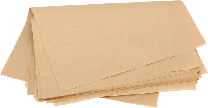 400 Stück Backpapier Zuschnitte 30 x 40cm, Baking Paper Braun Pergamentpapier Fettdicht Papier, Anti