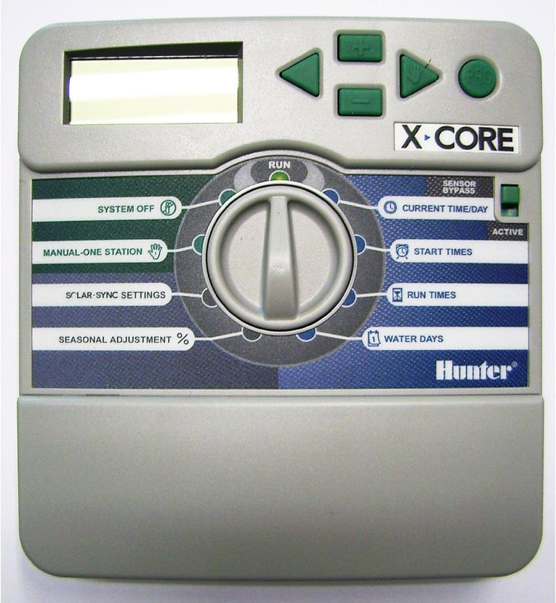 HUNTER xc-201i – Programmierer Bewässerung auf Batterien, 2 Jahreszeiten, für Innen