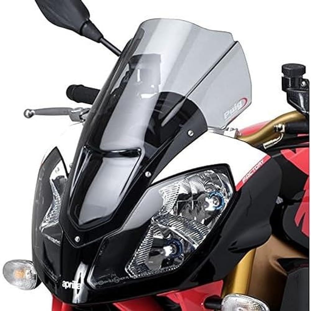 Puig 4110H Kuppel Racing Aprilia Tuono 1000r 06-10, Transparent/Rauchgrau Getönt, Getönt