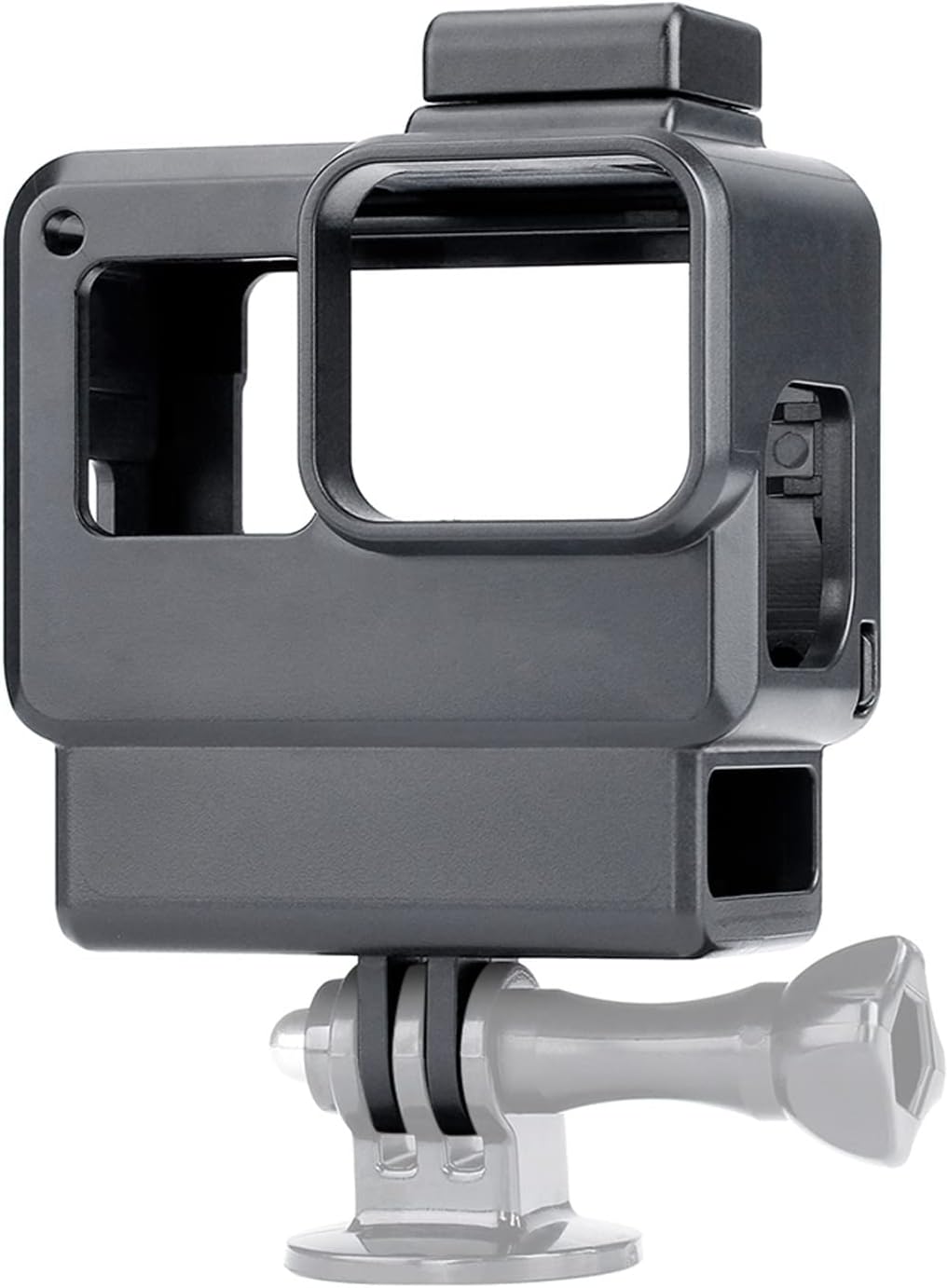 Andoer Vlog Case Action Kameragehäuse Vlogging Käfigrahmen mit kaltem Schuhhalter für GoPro Hero 7 6