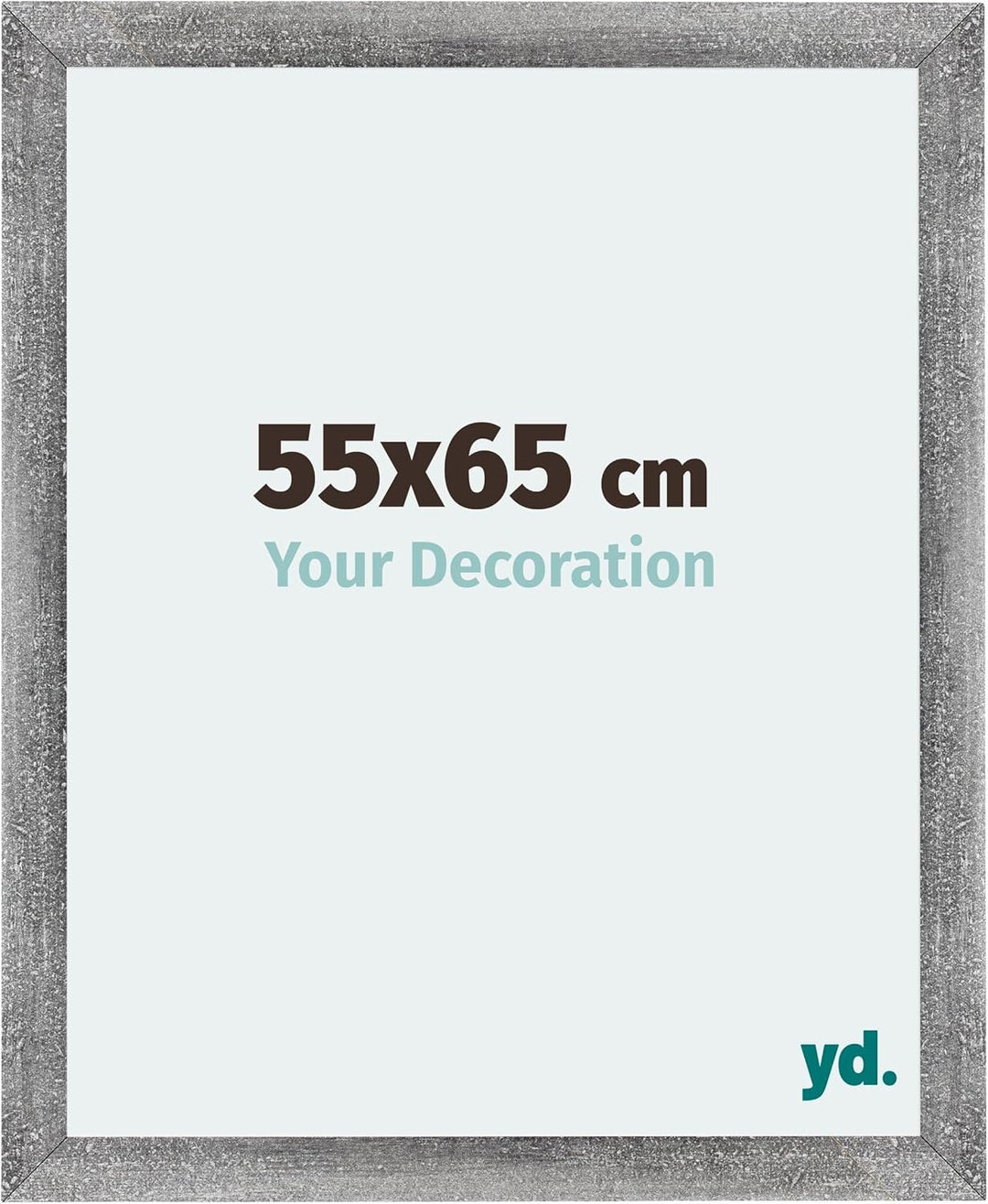 yd. Your Decoration - Bilderrahmen 55x65 cm - Bilderrahmen aus MDF mit Acrylglas - Antireflex - Ausg