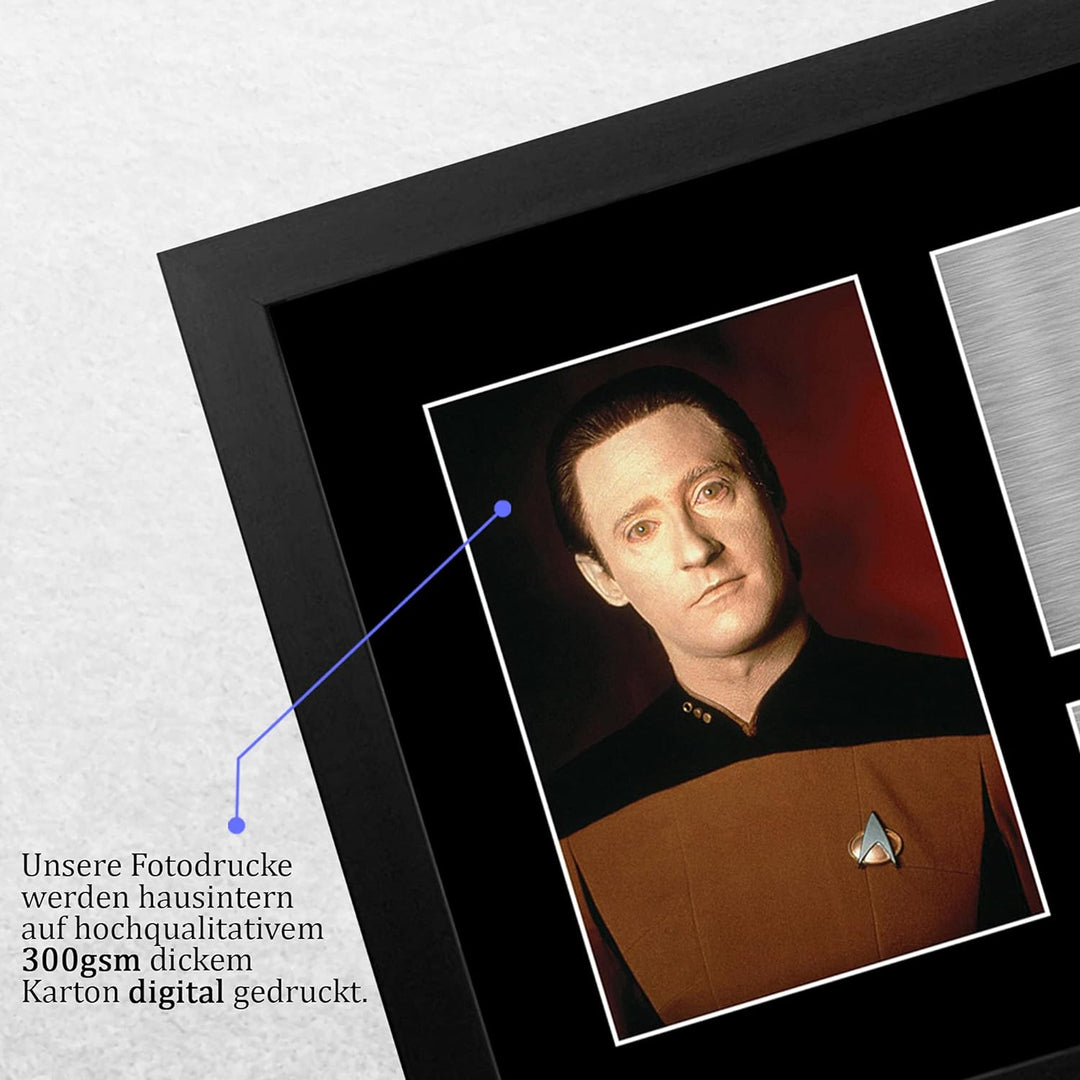 HWC Trading FR A4 Brent Spiner Star Trek Data Geschenke Gedruckt Signiert Autogramm Bild Für Fernseh