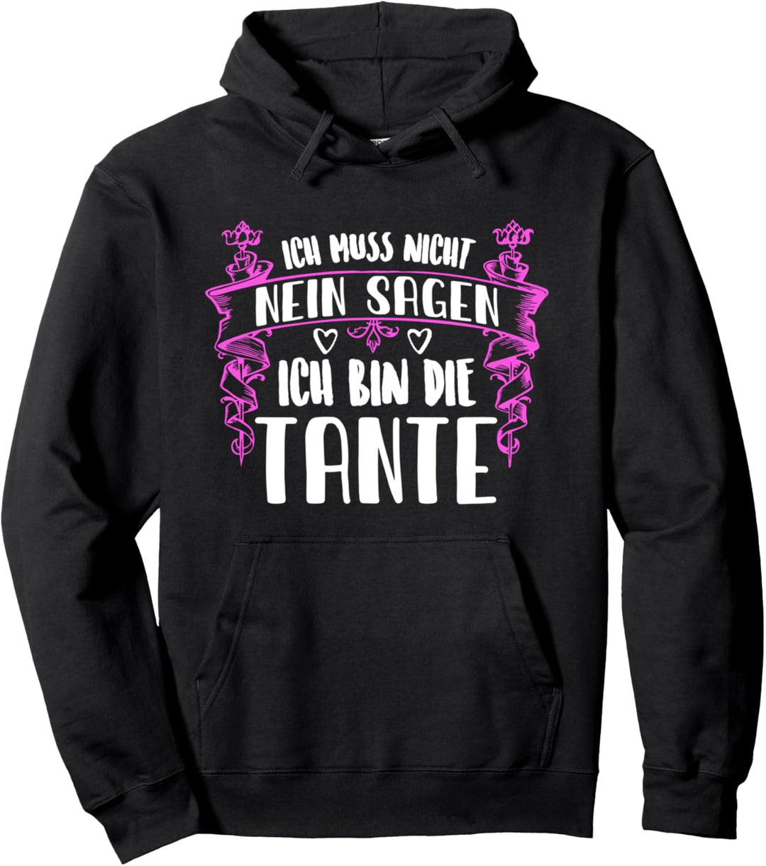 Tante Patentante Schwester Bruder Nichte Neffe Familie Pullover Hoodie