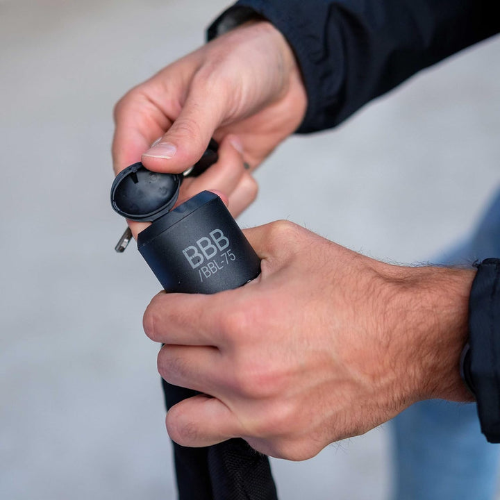 BBB Cycling Fahrradschloss mit Schlüssel SecureChain ART-2 und Sold Secure Silver Zertifiziert Hochs