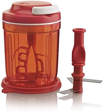 TUPPERWARE Chef Multi-Chef rot D169 zum Zerkleinern & Aufschlagen Speedy P 20712
