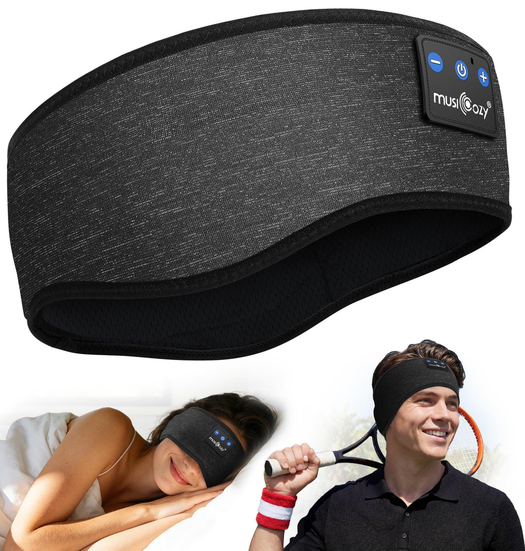 Schlafkopfhörer Bluetooth,Schlaf Kopfhörer Kabellose 5.2 Kopfhor Stirnband Schlafstirnband Sportskop