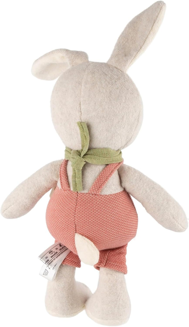 sigikid Kuscheltier Latzhosen Hase, blau Sweety Plüschtier, 30, Blau