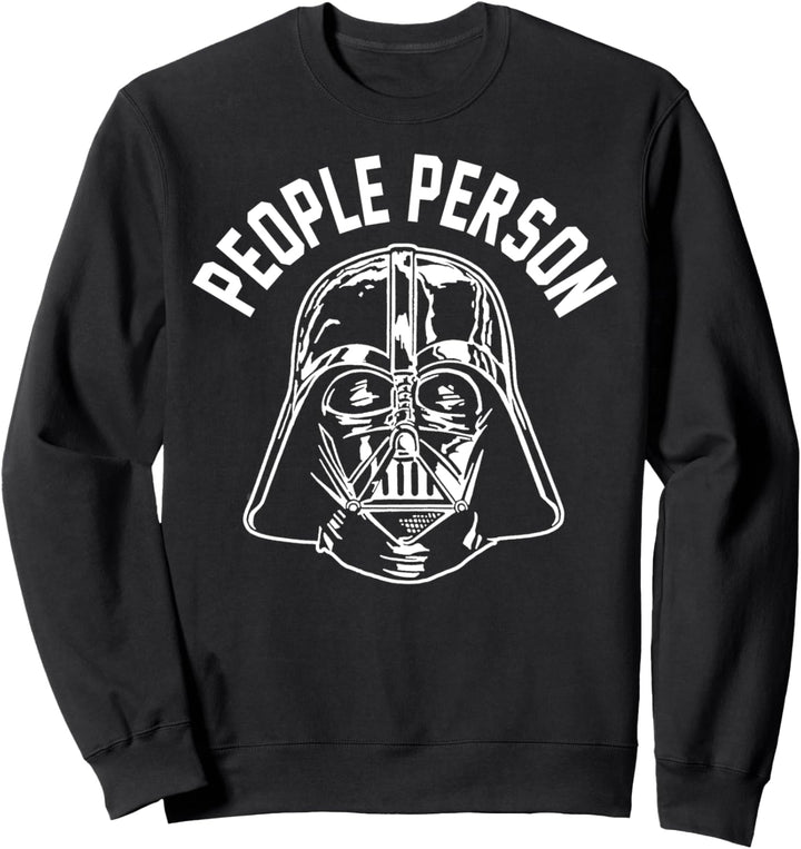 Star Wars Darth Vader Super Simple Outlined Portrait Sweatshirt