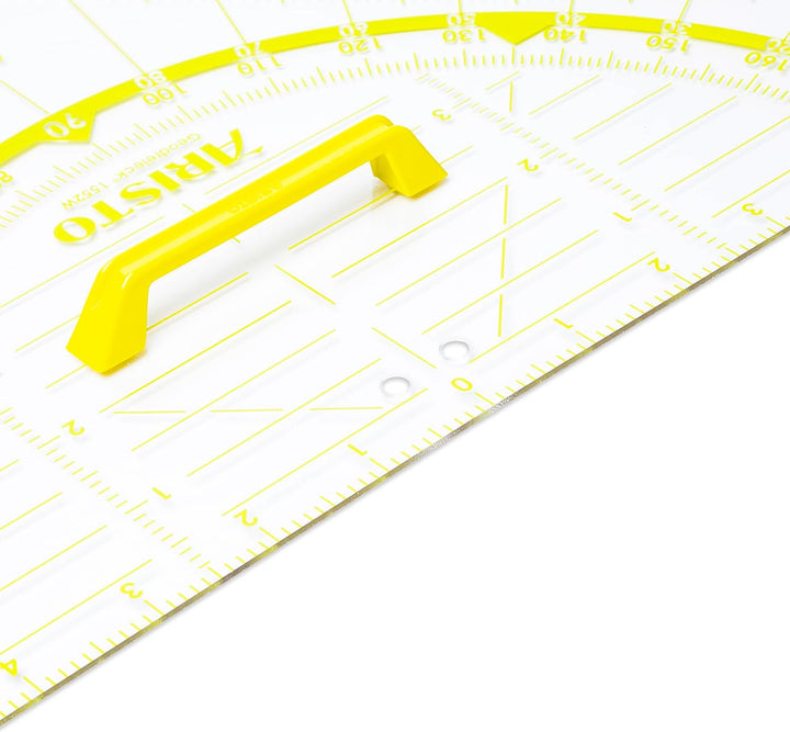 Aristo Wandtafel Geodreieck (80 cm Hypotenuse, mit Griff, Kunststoff)