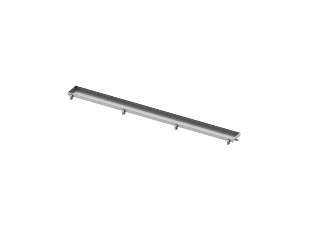 TECE 601070 drainline Fliesenmulde"plate" (Edelstahl; Nennlänge 100 cm; Prüflast ca. 300kg; belastba