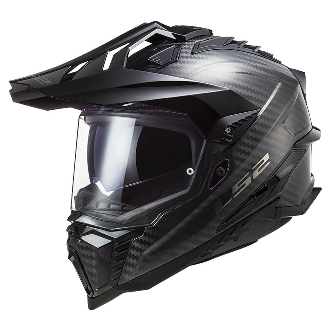 LS2, Motocrosshelm EXPLORER 06 Gloss Carbon, S S Gloss Carbon, S Gloss Carbon