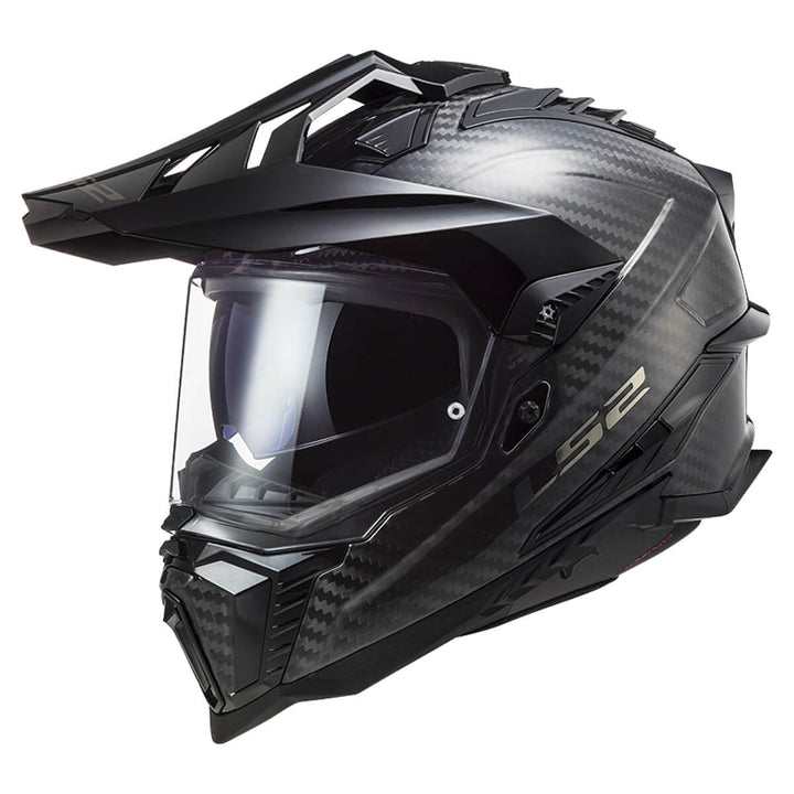 LS2, Motocrosshelm EXPLORER 06 Gloss Carbon, S S Gloss Carbon, S Gloss Carbon