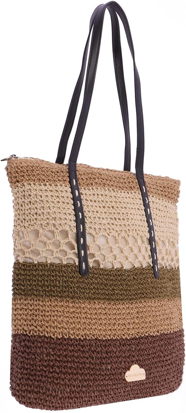 DON ALGODON Women's Shopping Shoulder Bag Damen-Shopper, Multicoloured