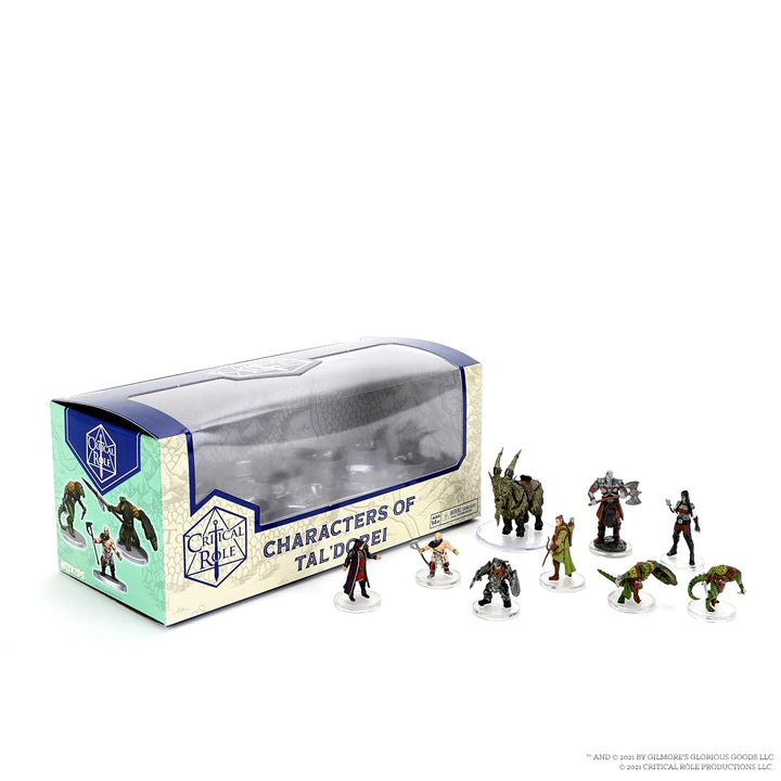 WizKids/NECA 67549 Zubehör Figuren von Tal'Dorei Set 1, Figuren von Tal'Dorei Set 1
