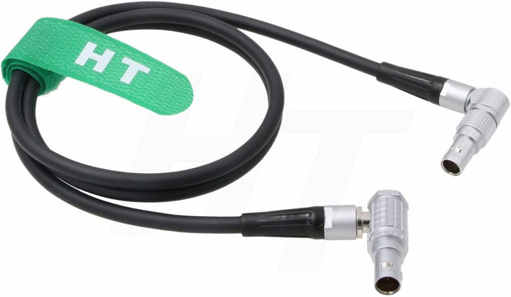 HangTon Stromkabel für Z CAM E2-F6 E2-F8 E2-S6 Kamera drehbar 2-polig auf Tilta Nucleus M 7-polig re