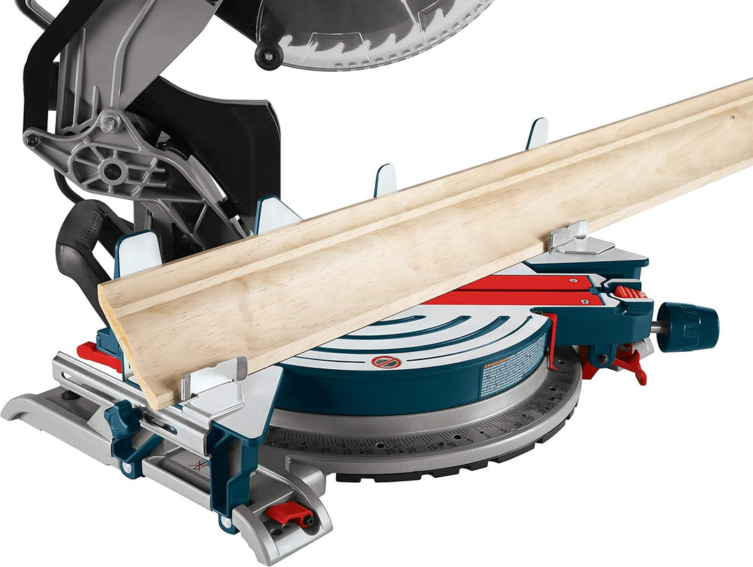 BOSCH MS1233 Crown Stop Kit für Bosch Gehrungssägen, inkl. Befestigungsknöpfe und Hardware Nur Krone