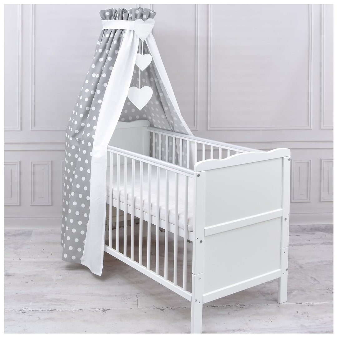 Generisch Baby Delux Babybett Himmel Betthimmel Baumwolle Baldachin für Babybett Kinderbett Wiege St