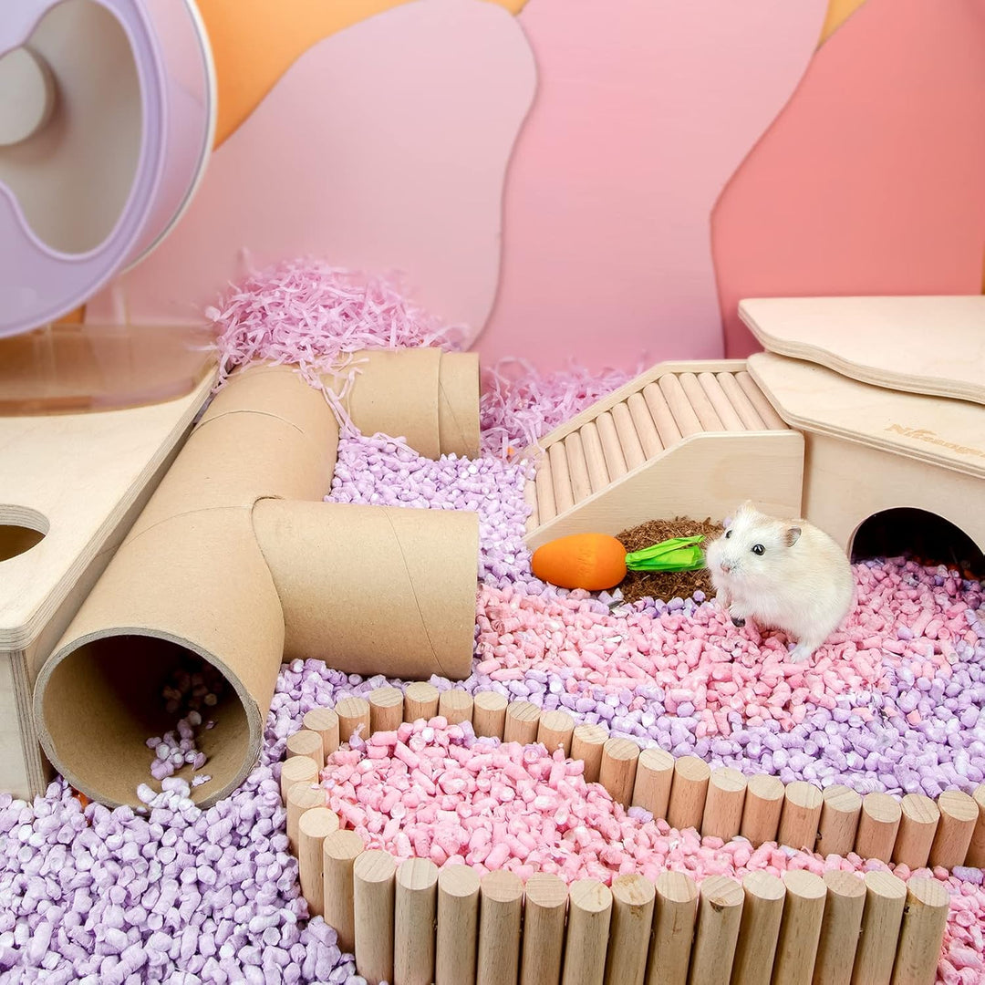 Niteangel Hamster-Papierpellets als Einstreu für syrische Zwerghamster, Gerbils, Mäuse, Lemminge, De