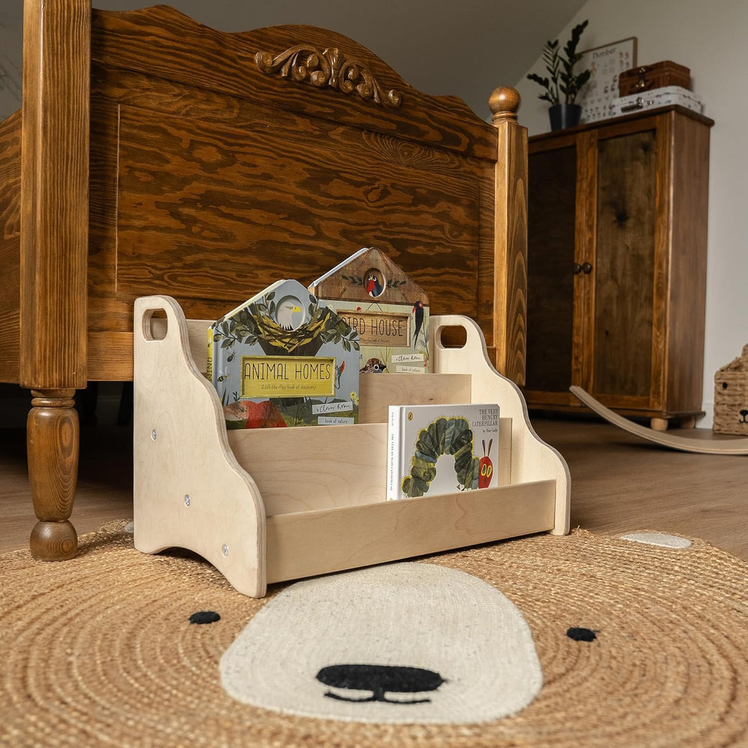 MAMOI® Bücherregal für Kinder, Bücherkiste für kinderzimmer, Book Shelf, Buchregal, Wandregal kinder