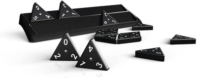 Triominos Onyx, Brettspiele ab 6 Jahren, Gesellschaftsspiele für 2 bis 4 Spieler, Spiele für Kinder