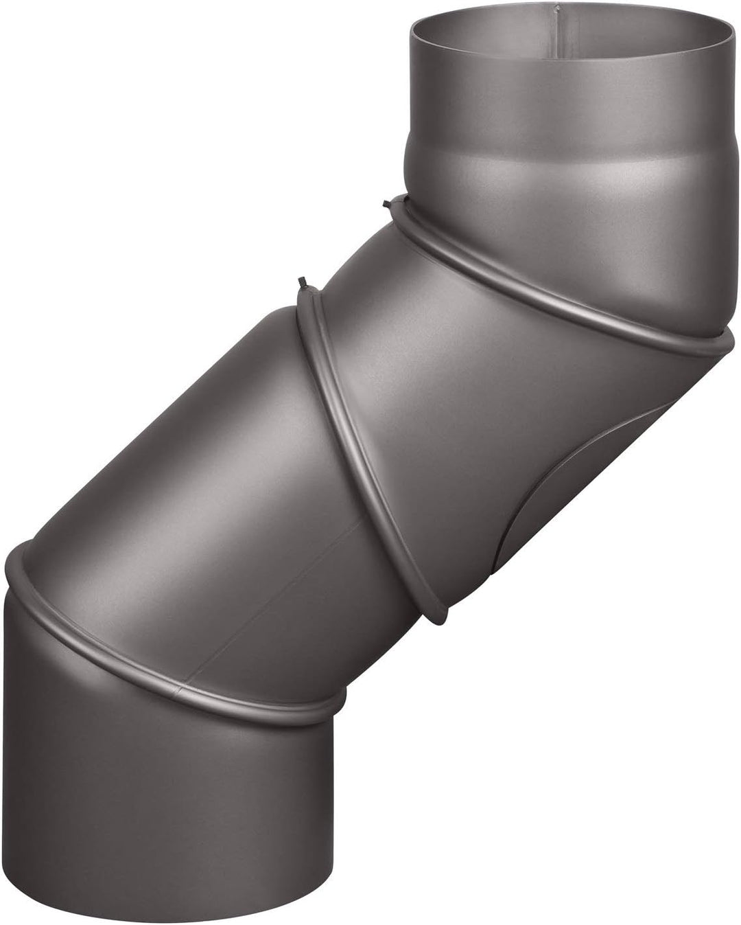 Rauchrohr Ø150mm Multibogen verstellbar 0-135° mit Tür gussgrau Multibogen 0-135° mit Tür Gussgrau,