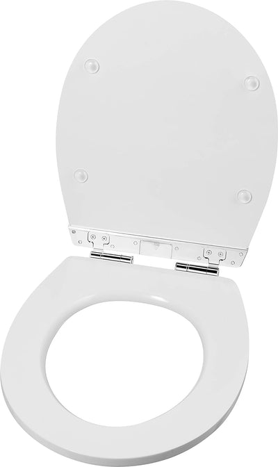 Cornat WC-Sitz "Geneva Light" - Sanfte LED-Beleuchtung bei Nacht - Mit Akustiksensor - Quick up & Cl