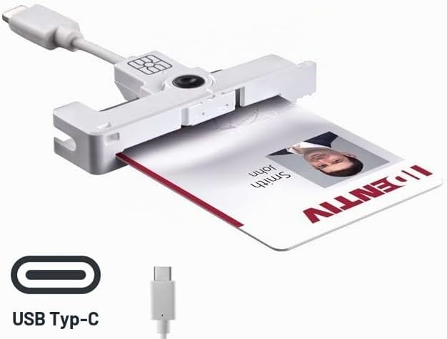 Identiv SCM uTrust SCR3500 C Type C Stecker - kompakter SmartFold liest kontaktbehaftete Chipkarten