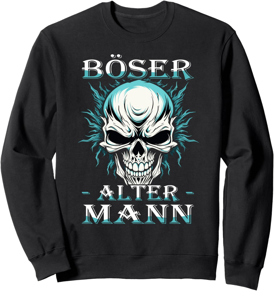 Böser alter Mann | Biker Opa | Grossvater Sweatshirt