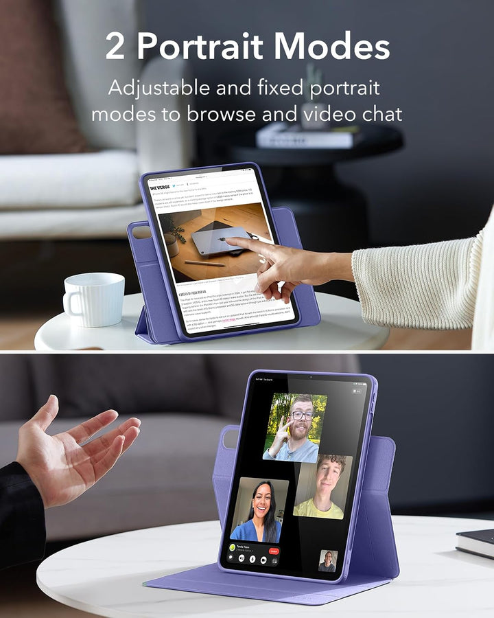 ESR Hülle kompatibel mit iPad Air 5 Generation 2022 Hülle/iPad Air 4 Generation 2020 Hülle, abnehmba