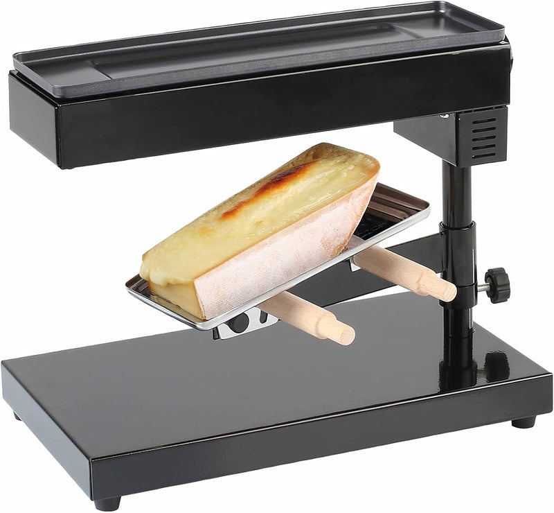 bmf-versand® Raclette 8 Personen Schweizer Käseschmelzer - Tischgrill Elektrisch Schmelzgerät Käse K