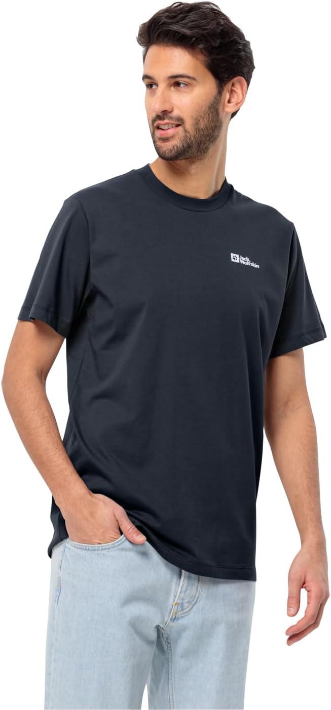 Jack Wolfskin Herren Essential T M T-Shirt Shortsleeve M Night Blue, M Night Blue