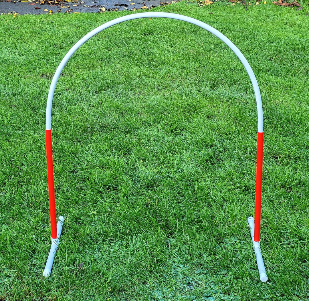 Generisch 3 x Hoopers Bogen mit Ständer (1xgelb,1xblau,1xrot), Fun-Hoopers