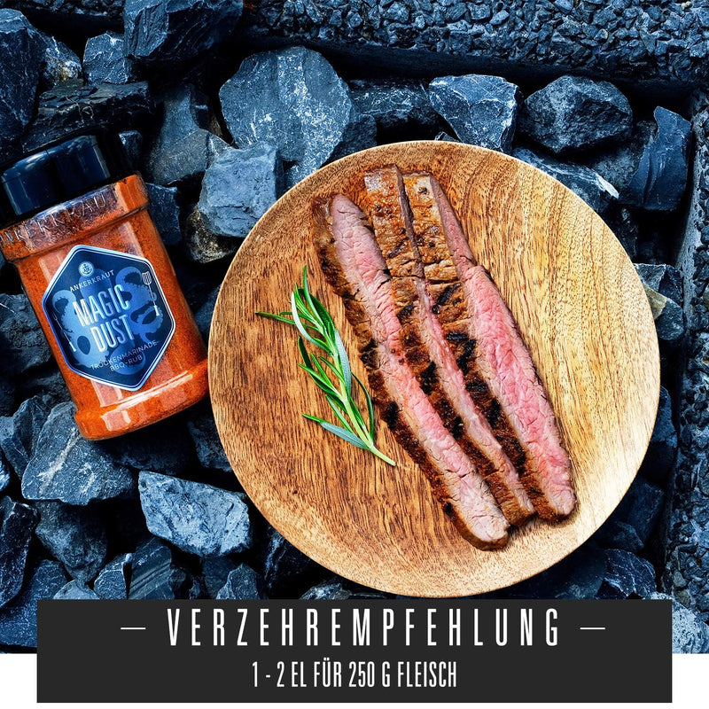 Ankerkraut Magic Dust, BBQ-Rub, Marinade für Fleisch, Gewürzmischung zum Grillen, 750g im XXL-Beutel