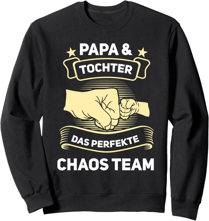 Papa Tochter Vater Tochter Sweatshirt