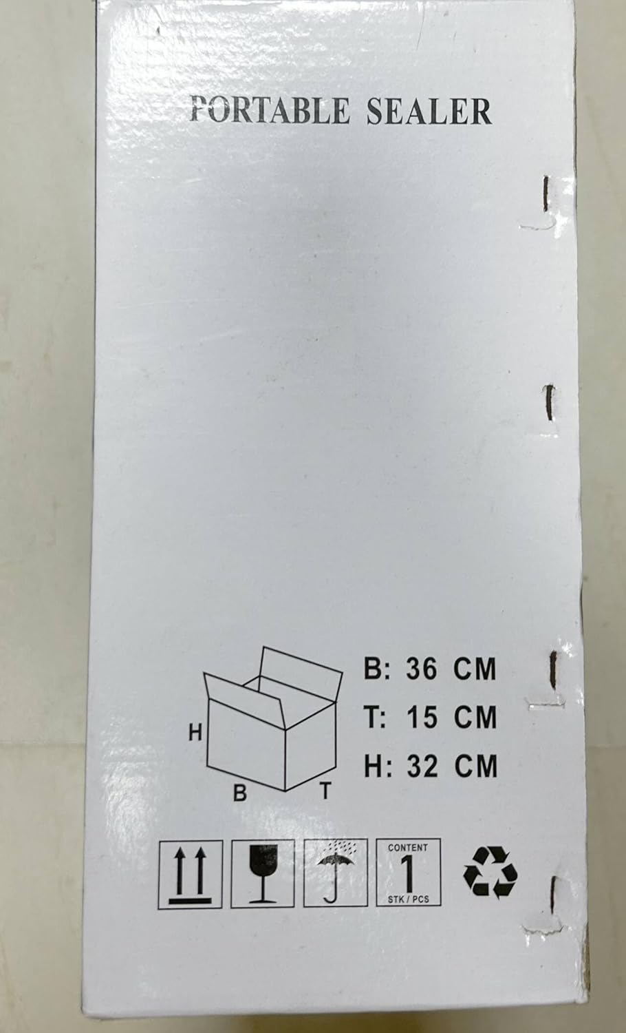 Seababyhouse 200mm (8") HandHeld Crimp Heisssiegelgerät Beutel Crimpen Heisssiegelgerät Aluminiumfol
